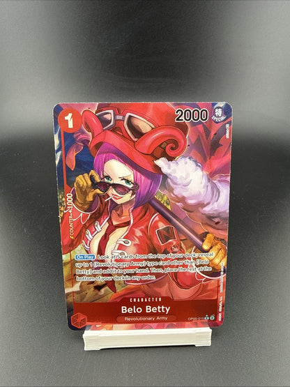 Belo Betty (015) (Alternate Art) OP05-015 Awakening of the New Era Foil