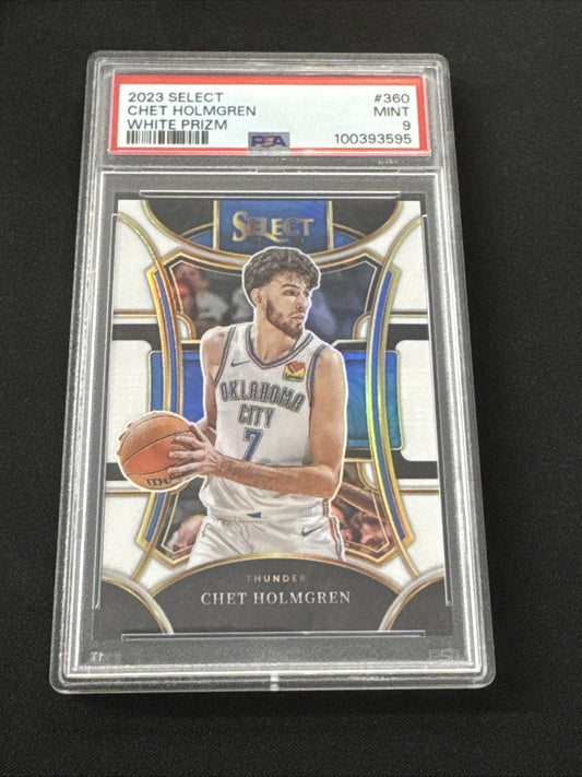 2023-24 Panini Select - Mezzanine Level Chet Holmgren #360 White Prizm /149