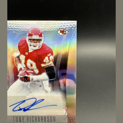 2024 Tony Richardson Panini Prizm Deca Signatures Silver #S-TRI