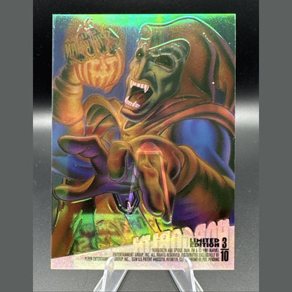 1995 Fleer Ultra Spider-Man Clear Chrome Hobgoblin Acetate Holo Insert