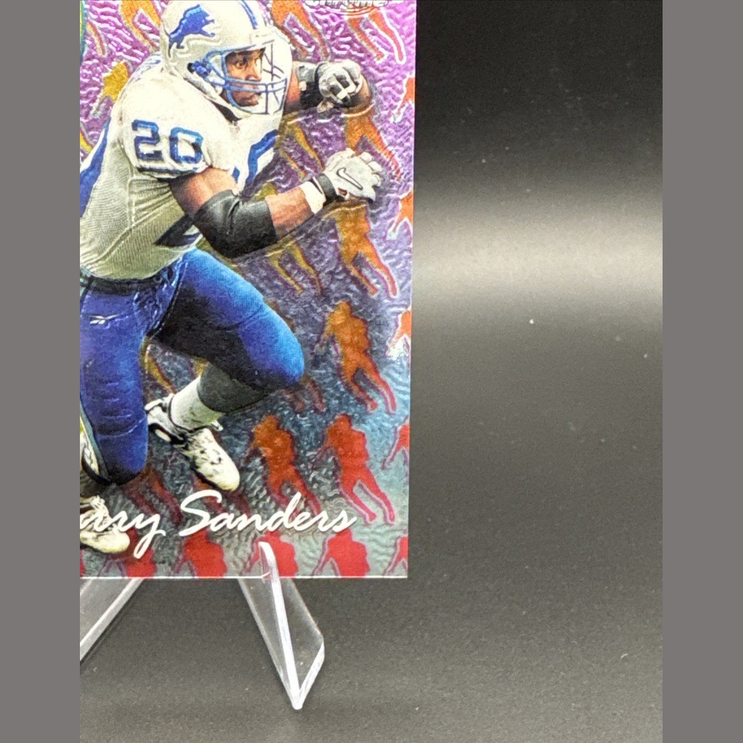 1999 Topps Chrome 1200 Yard Club Barry Sanders Card #AE7