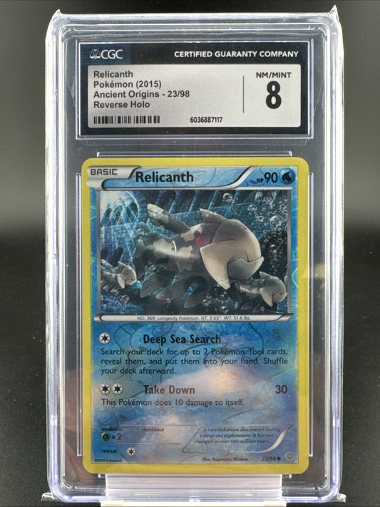 Relicanth 23/98 XY - Ancient Origins Reverse Holo