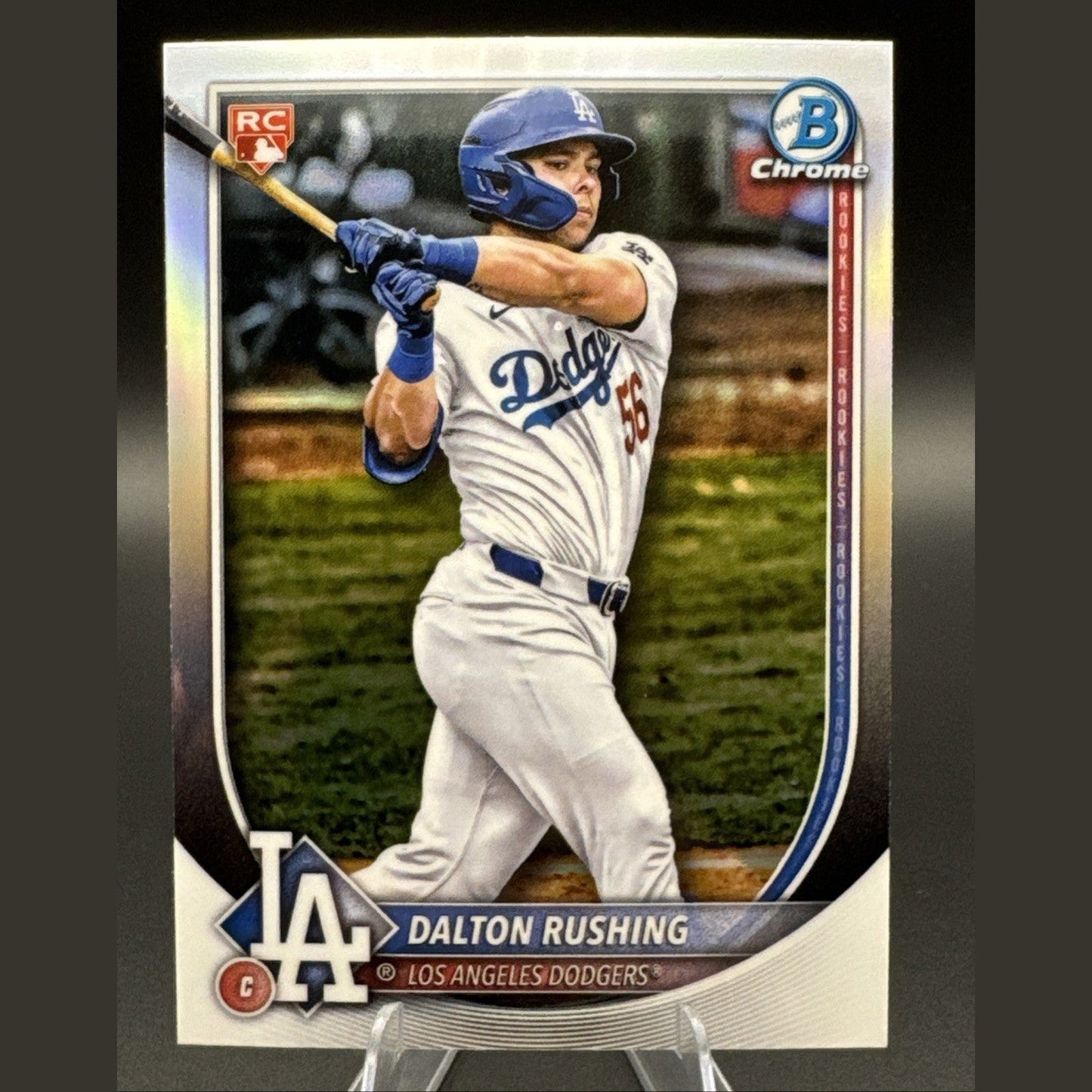 2025 Bowman Chrome Dalton Rushing Rookie #100