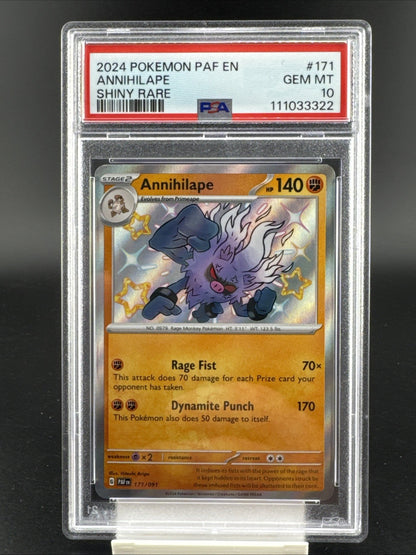 Annihilape 171/091 SV: Paldean Fates Holo