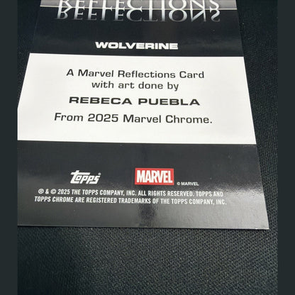 Topps Chrome Marvel Wolverine Reflections SSP