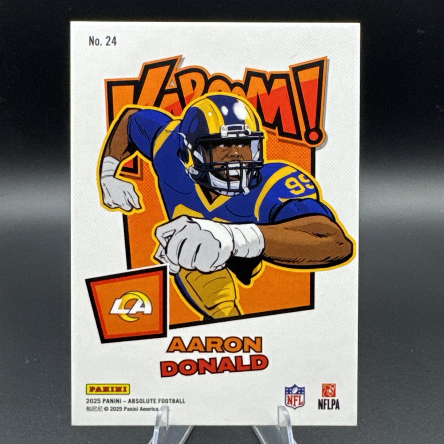 2025 Panini Absolute Aaron Donald SSP Kaboom #24