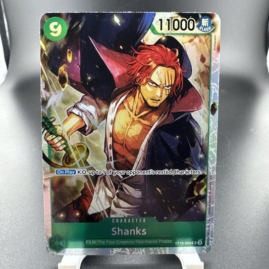 Shanks - ST16-004 (Alternate Art) - Premium Booster -The Best- Vol. 2 (PRB-02)