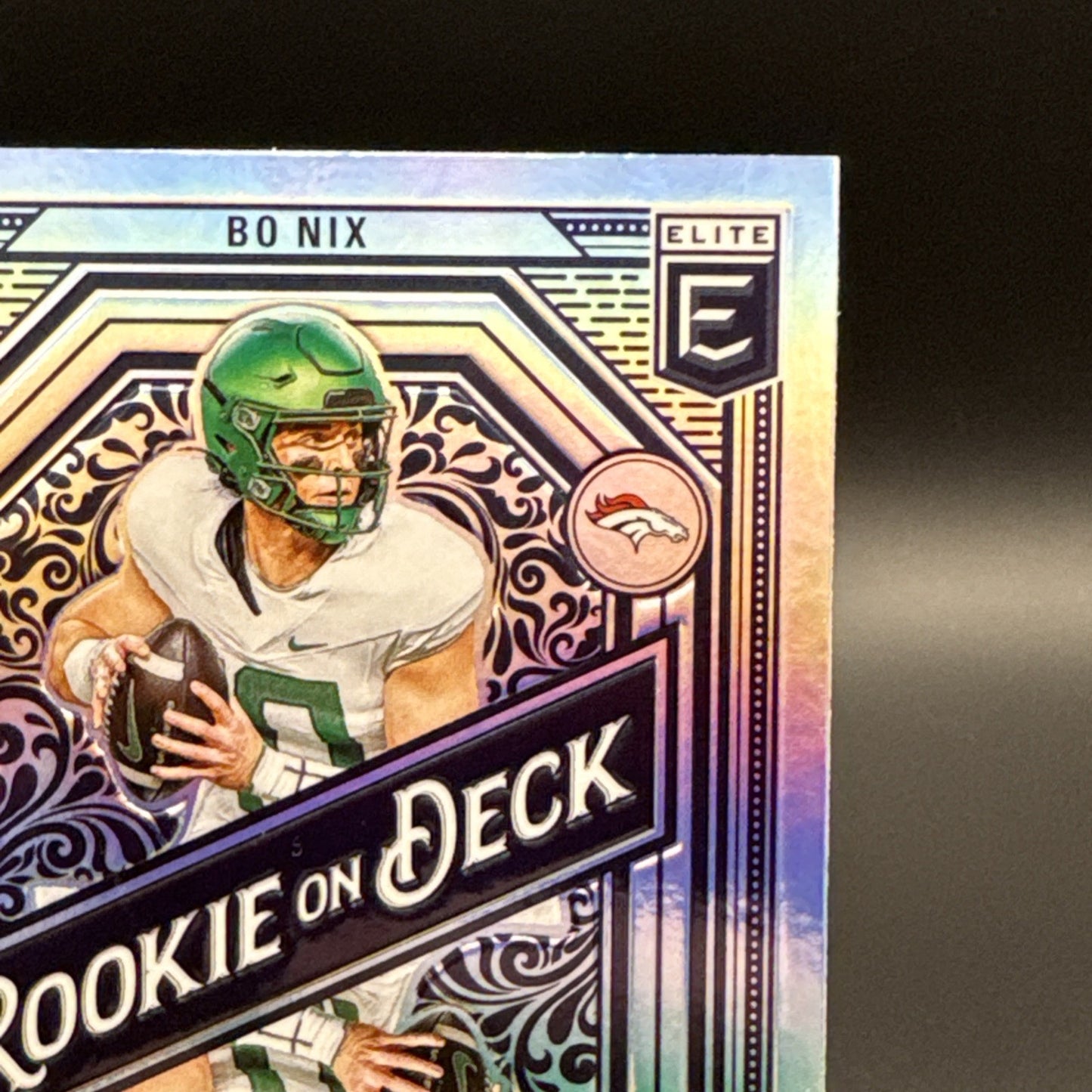 2024 Panini Donruss Elite Rookie on Deck Bo Nix RC #6