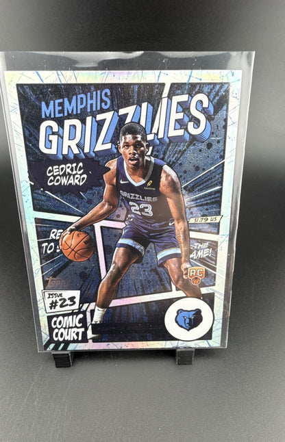 2025-26 Topps - Comic Court Cedric Coward #CC-20 (RC)