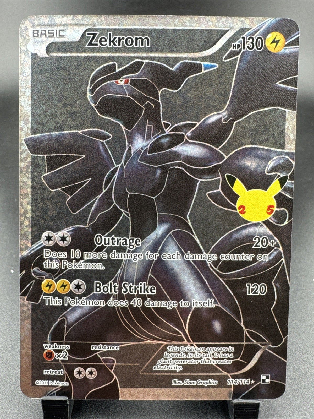 Zekrom (114 Full Art) 114/114 Holo