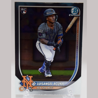 2025 Bowman Chrome Luisangel Acuna #32 RC Mets