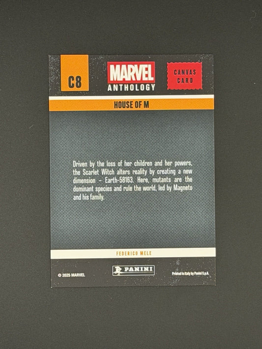 2025 Panini Marvel Anthology - Canvas Card - House Of M - C8