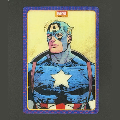 Captain America Lenticular Hologram 2025 Panini Marvel Anthology L2 | Avengers