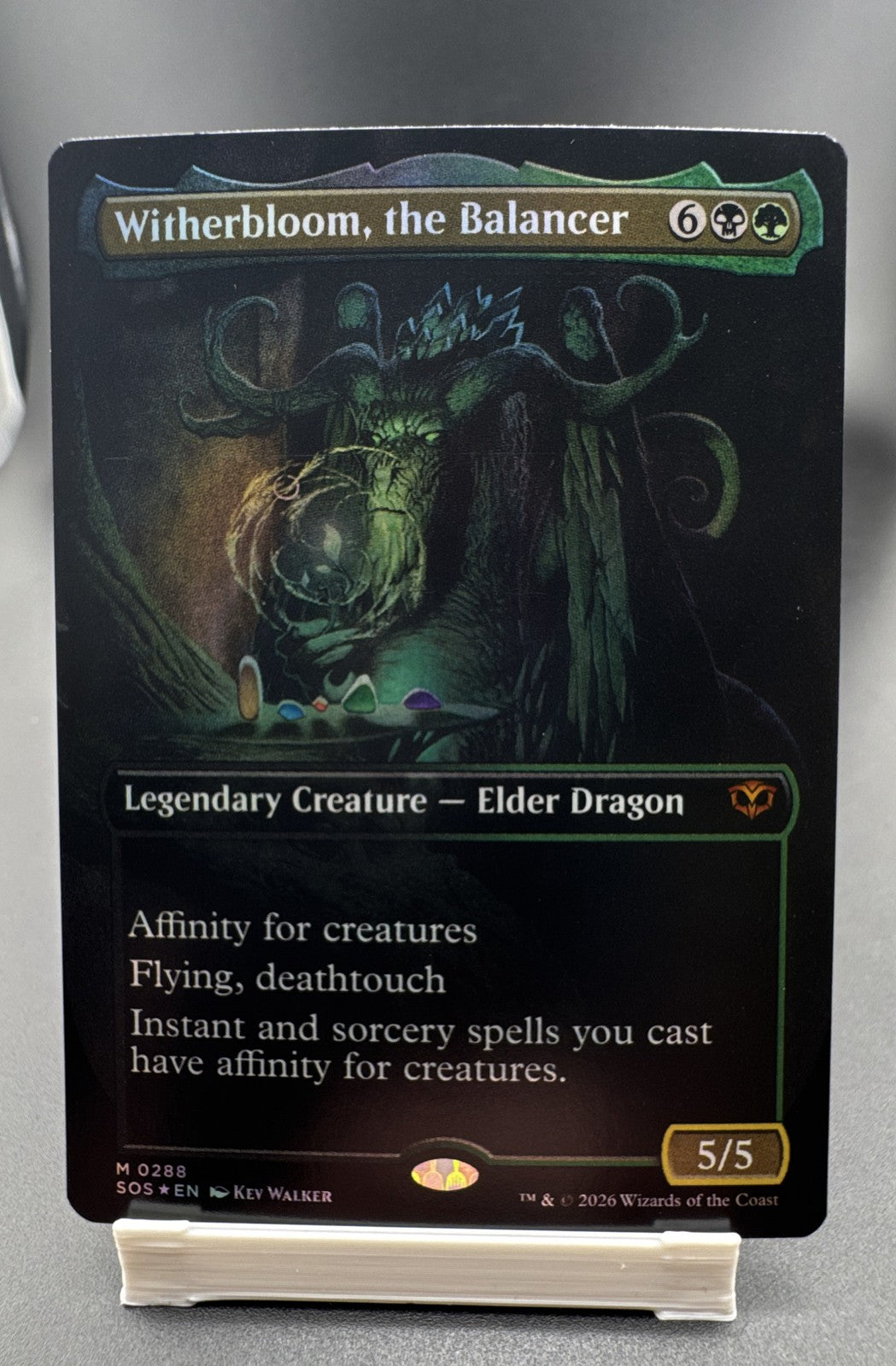 Witherbloom, the Balancer (Borderless) Secrets of Strixhaven Foil