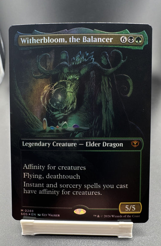 Witherbloom, the Balancer (Borderless) Secrets of Strixhaven Foil