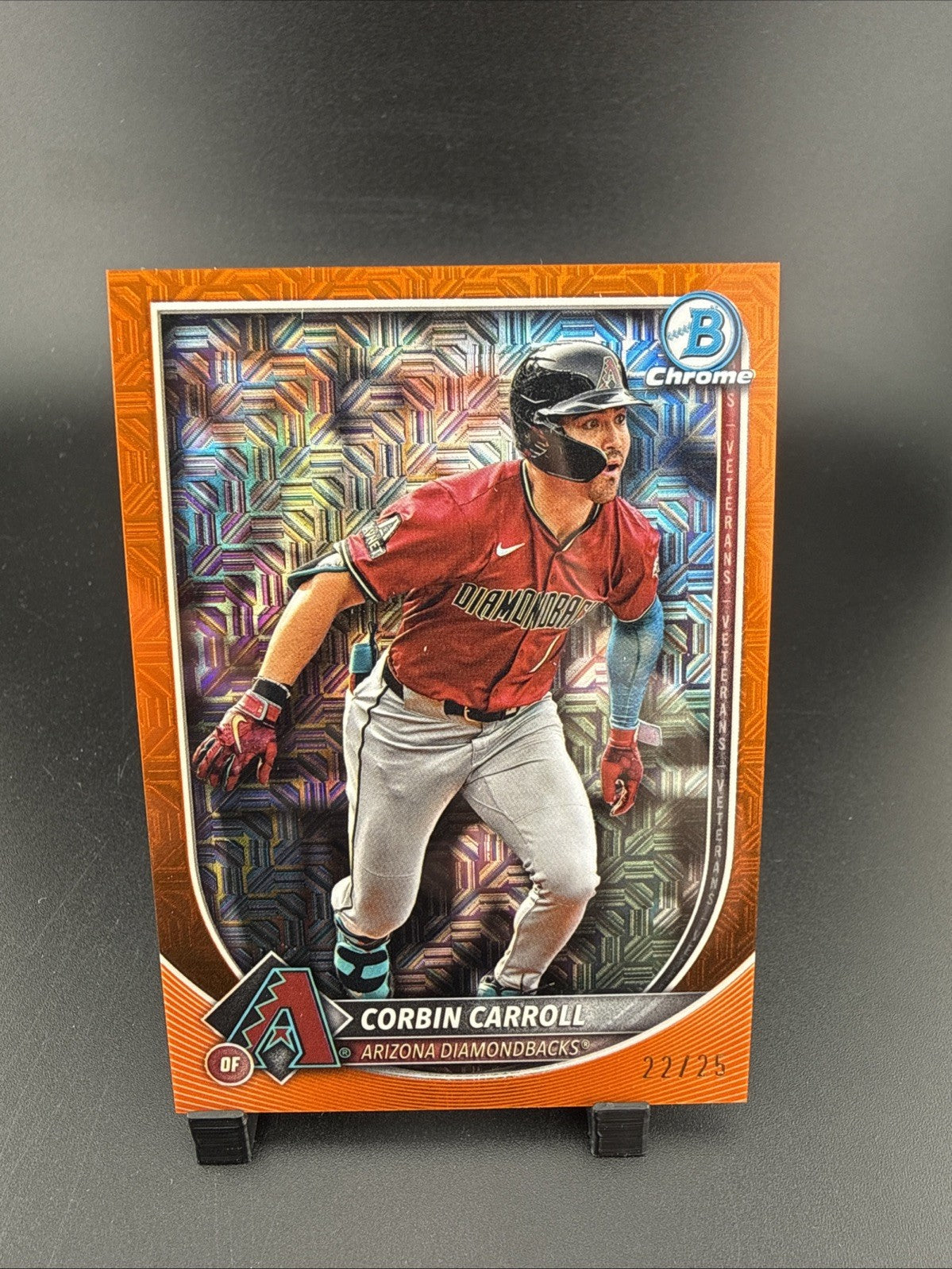 2025 BOWMAN CHROME SAPPHIRE EDITION 85 CORBIN CARROLL ORANGE