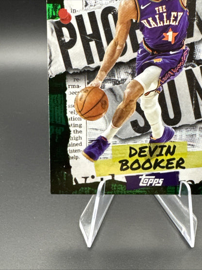2025-26 Topps - The Daily Dribble Devin Booker #DD-16 /99 Green
