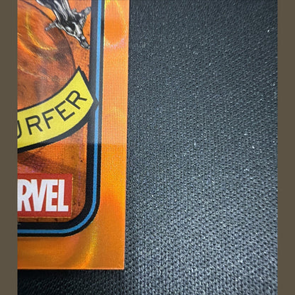 Marvel Topps Chrome 2025 Orange Refractor /25 Silver Surfer