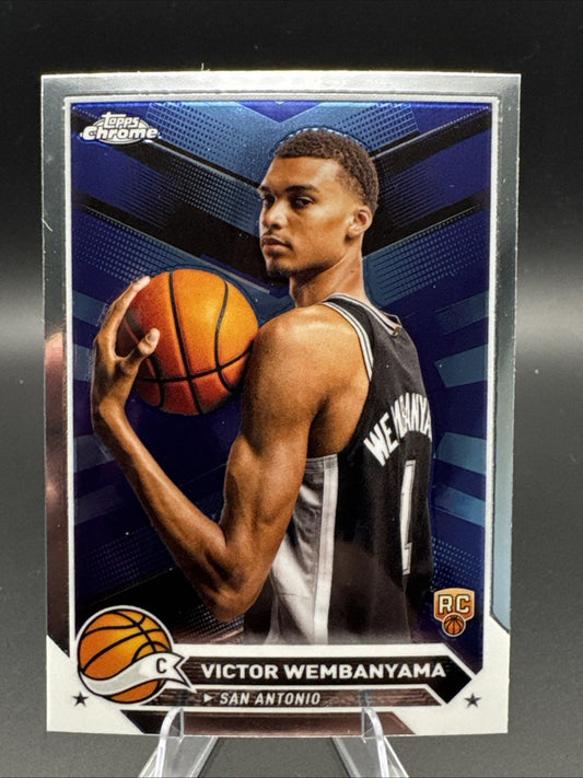 2023-24 Topps Chrome - Victor Wembanyama #1 (RC)
