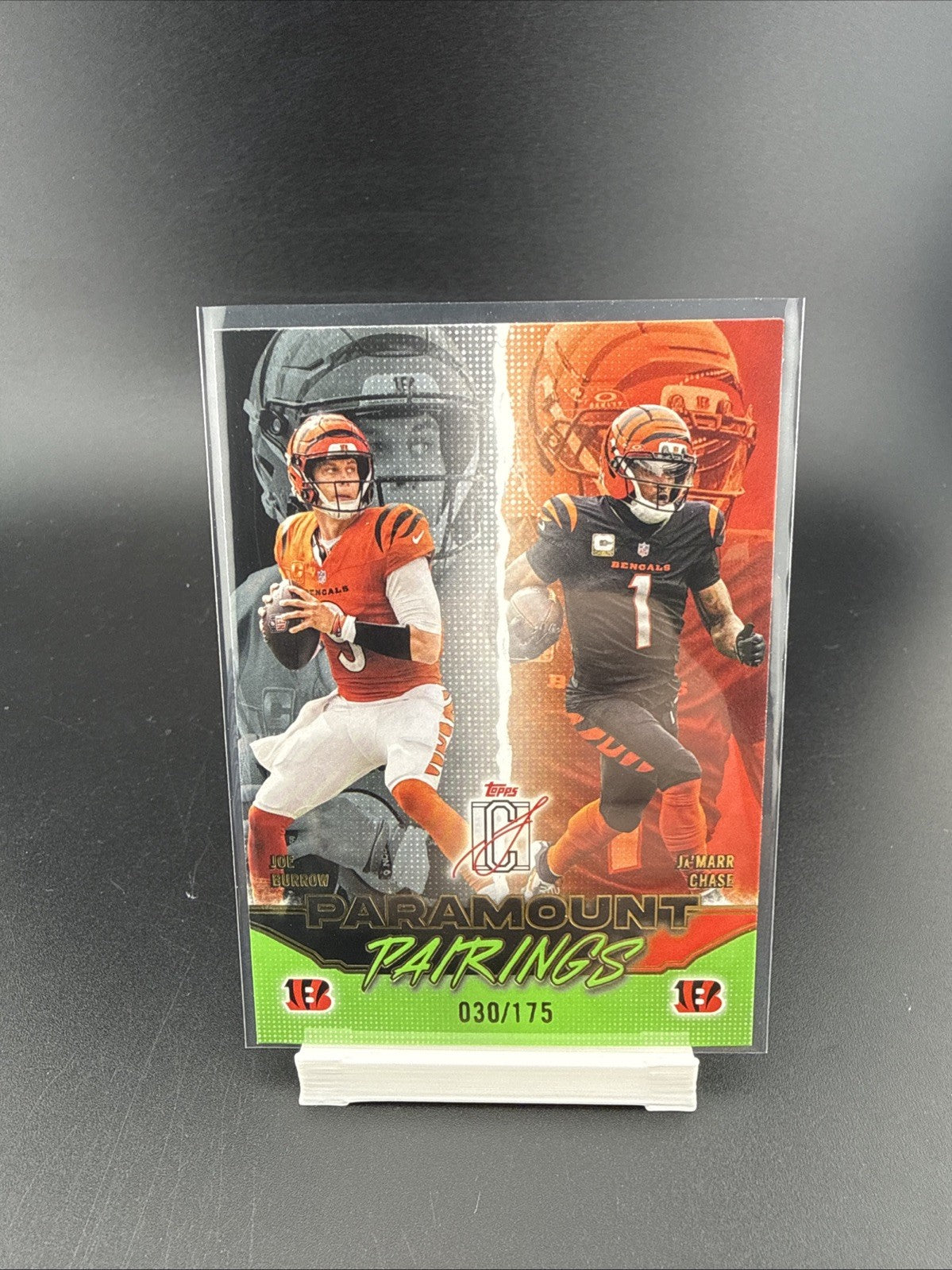 Topps Composite 2025 Paramount Pairings PP-14 Joe Burrow Ja'Marr