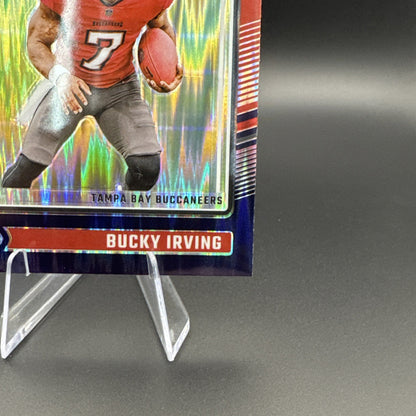 2024 Panini Donruss Optic - Rated Rookie Bucky Irving #216 Purple Shock Prizm