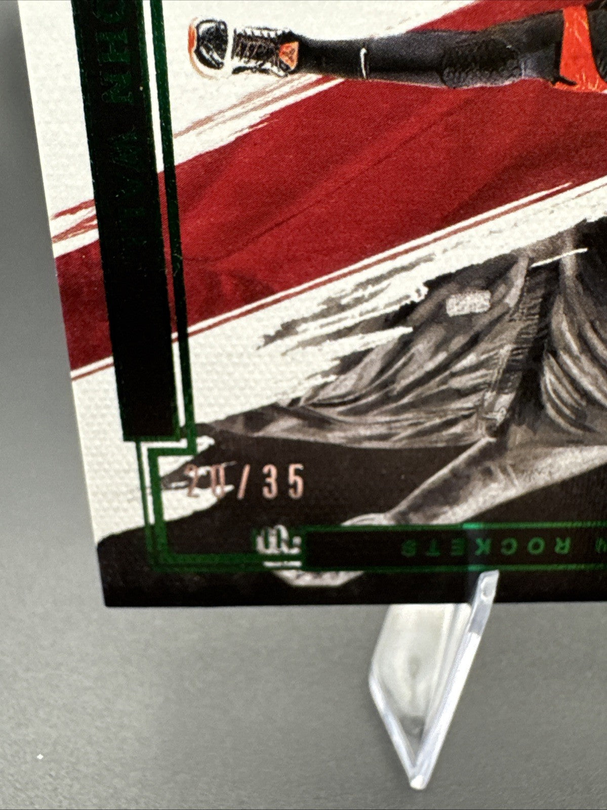 John Wall Green 20/35 2021-22 Panini Impeccable #46 Houston Rockets