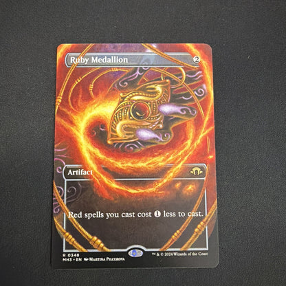 Ruby Medallion (Borderless) Modern Horizons 3 Regular