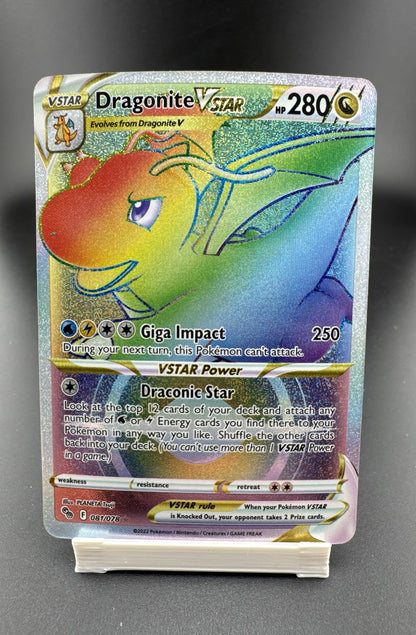 Dragonite VSTAR (Secret) 081/078 Pokémon GO Holo