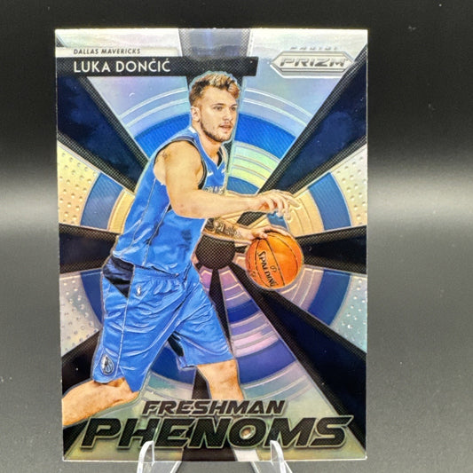 2018-19 PRIZM LUKA DONCIC FRESHMAN PHENOM SILVER PRIZM #23 ROOKIE