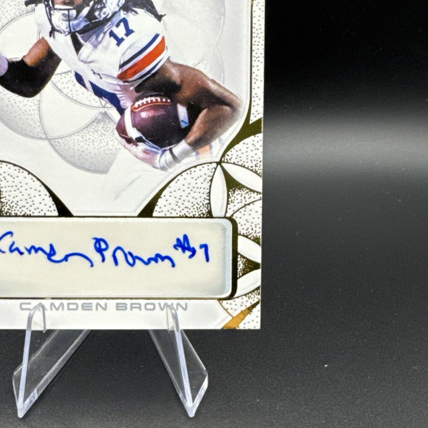 2024 Camden Brown Leaf Trinity Autograph # BA-CB1 Auburn Tigers
