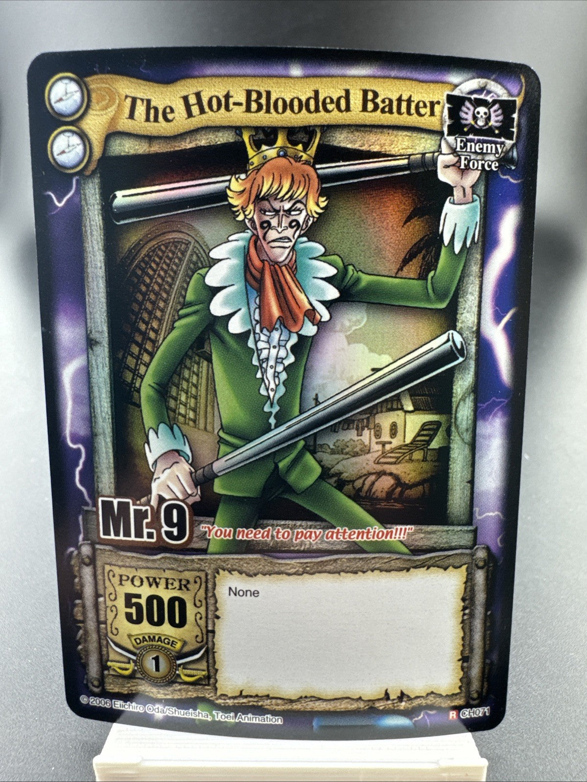 One Piece MR. 9 CH071 / 2006 CCG FOIL CARD
