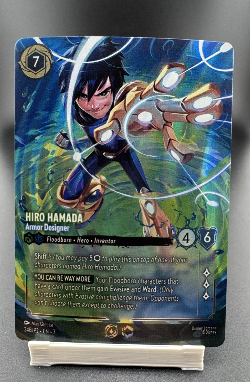 Hiro Hamada - Armor Designer (Store Championship) 24B Disney Lorcana Promo Cards