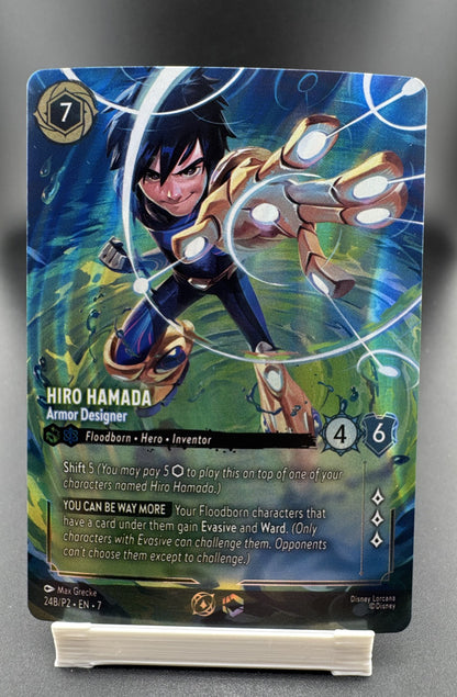 Hiro Hamada - Armor Designer (Store Championship) 24B Disney Lorcana Promo Cards