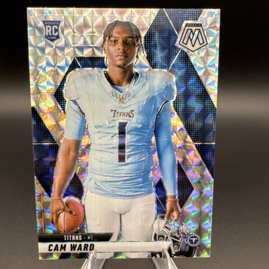 2025 Mosaic Cam Ward Variation Silver Mosaic Mosaic Prizm #272 RC Titans