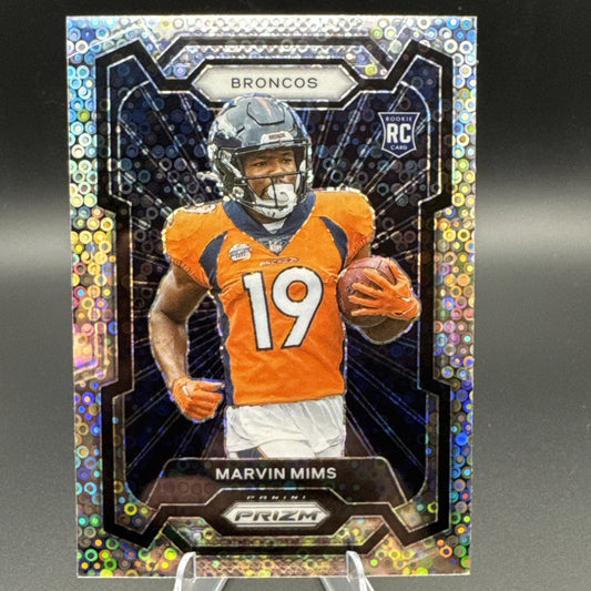 2023 Panini Prizm - Rookie Marvin Mims #318 No Huddle Prizm (RC)