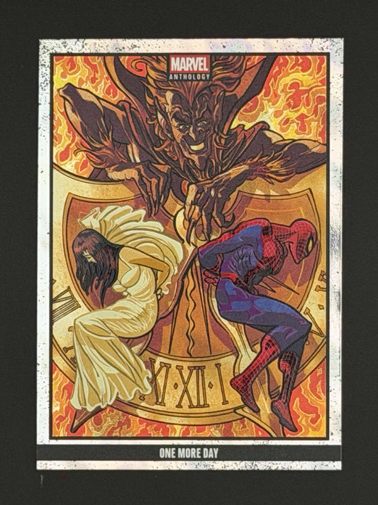 Panini Marvel Anthology Glitch Holo ONE MORE DAY Spider-man/500