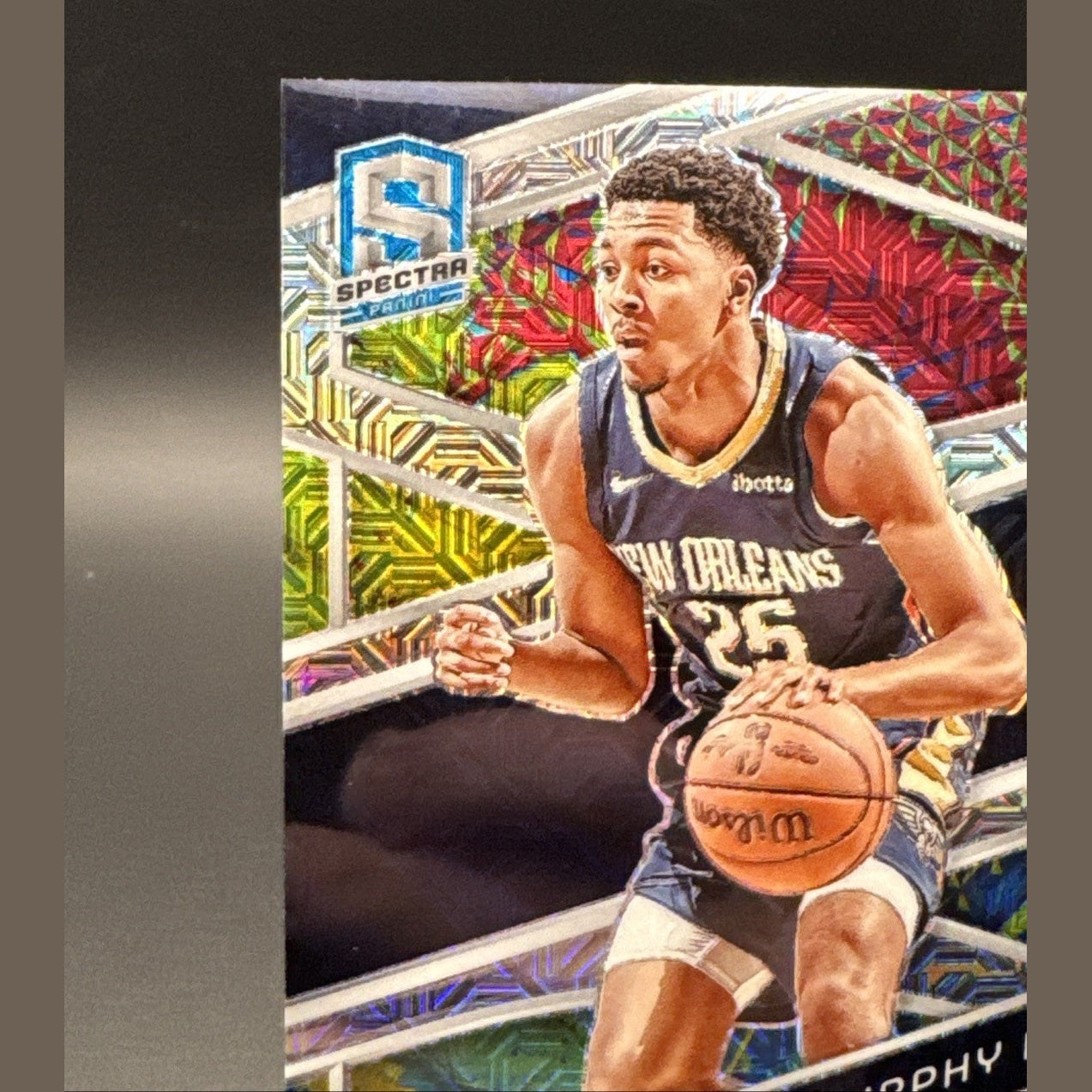 2023-24 Trey Murphy III Panini Spectra Prizm 10/25 #35 Pelicans SP