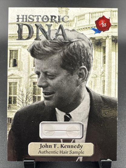 JOHN F. KENNEDY 2025 HISTORIC POTUS DNA HAIR STRAND SAMPLE 2/25