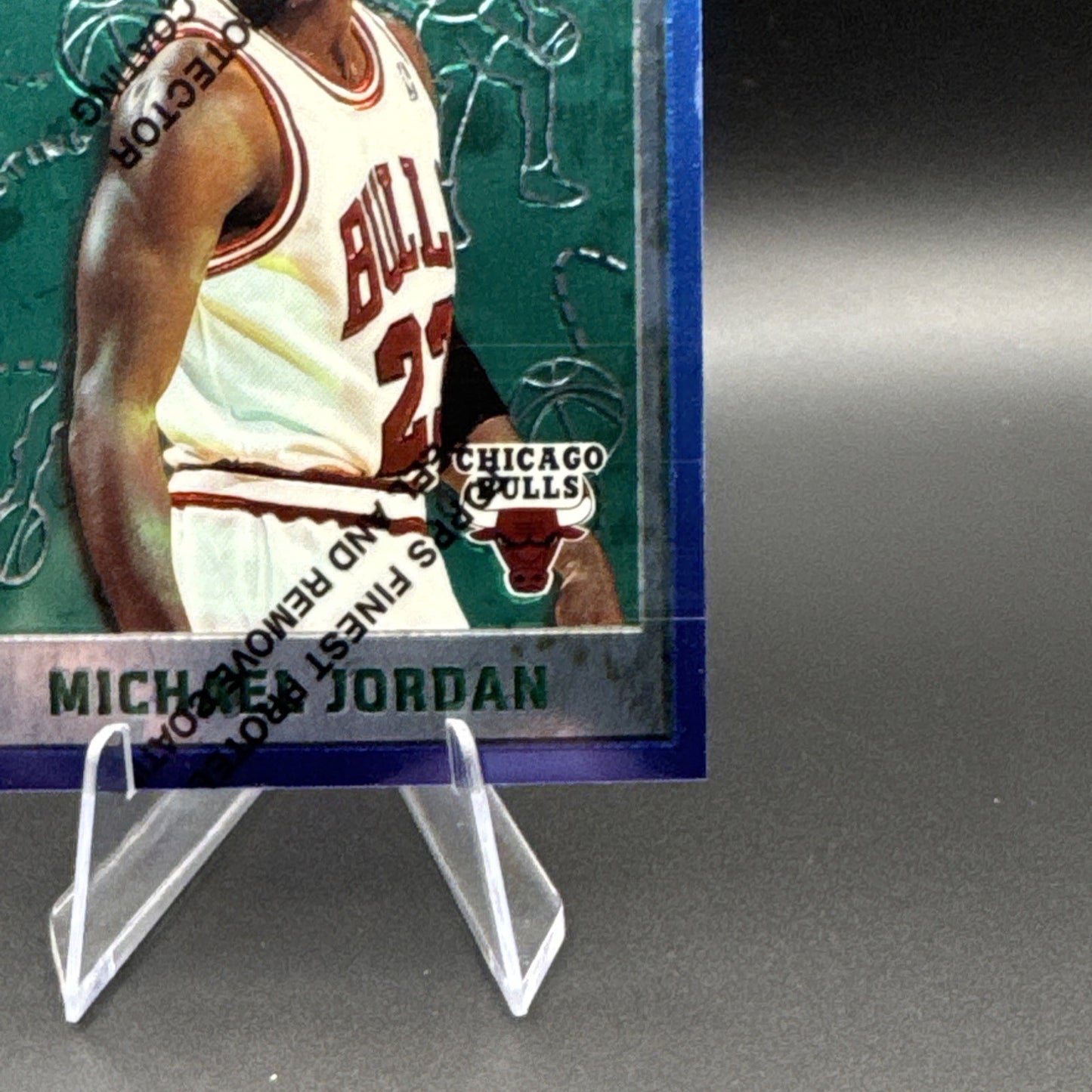 1996 Topps Finest - Michael Jordan #229 With Coating