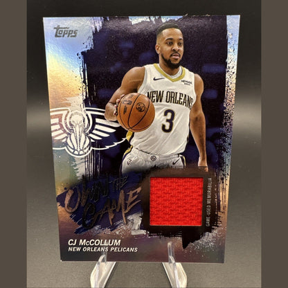 2025-26 Topps CJ McCollum Own the Game Jersey Rainbow Foil #OTGA-CM Pelicans