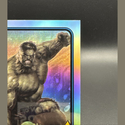 2025 Marvel Topps Chrome Refractor Hulk #128
