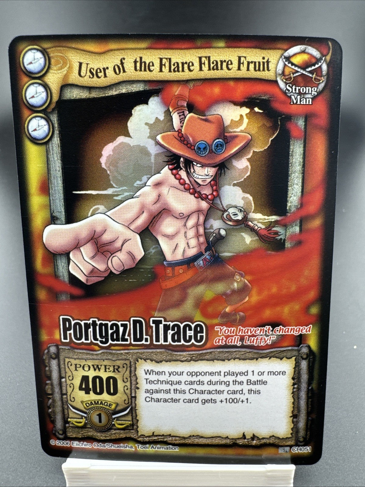 2006 One piece CCG -  Portgaz D. Trace User Of The Flare Flare Fruit CH051