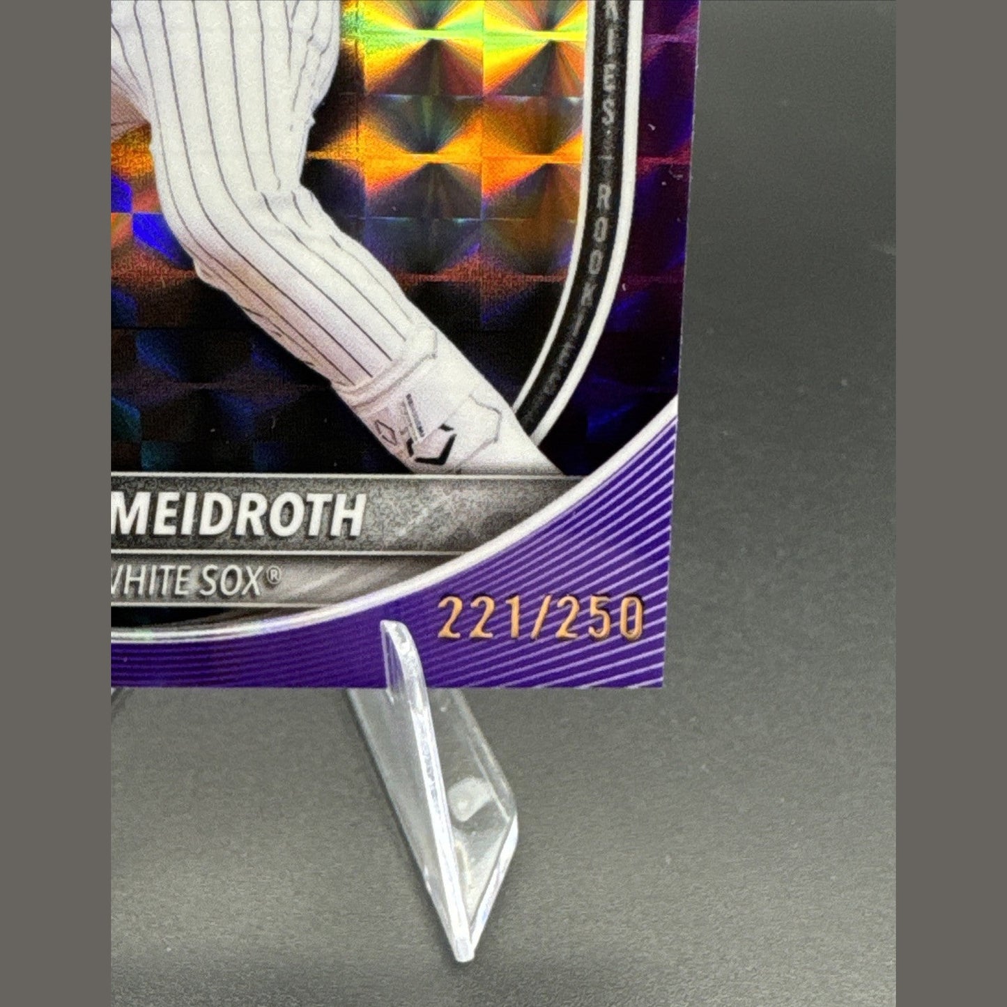 Chase Meidroth 2025 Bowman Chrome #71 Purple Geometric Refractor 221/250 RC