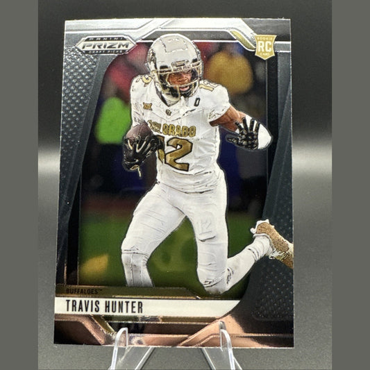 2025 Prizm Draft Picks Travis Hunter Silver RC #21