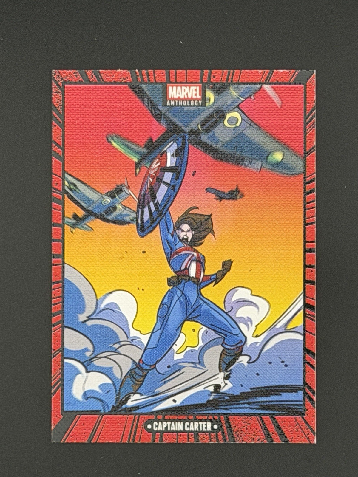 Captain Carter Canvas 2025 Panini Marvel Anthology C12 | Avengers America