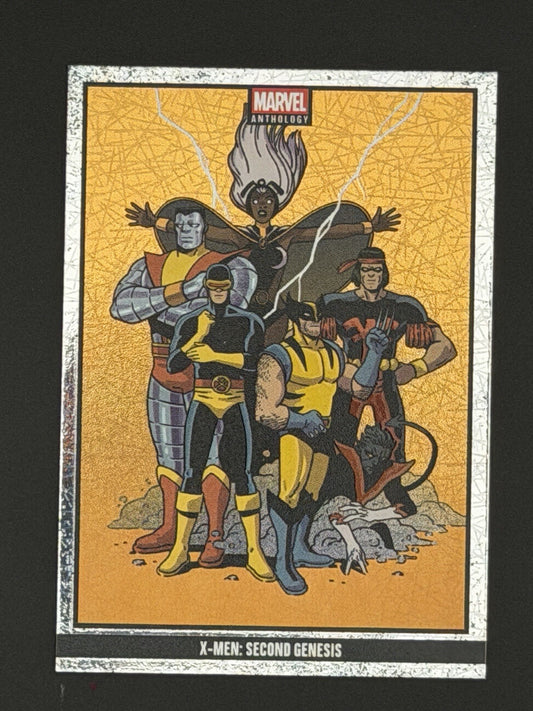 2025 Panini Marvel Anthology #15 X-Men: Second Genesis  Sparkle Holo /300