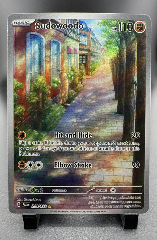 Sudowoodo 219/193 Sv02: Paldea Evolved Holo