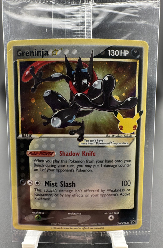 Pokemon Greninja Star SWSH144 SWSH: Sword & Shield Promo Cards Holo Sealed