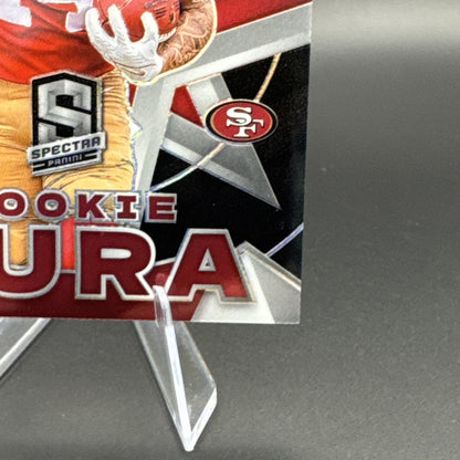 Ricky Pearsall 2024 Panini Spectra Rookie Aura Prizm 21/125 SF 49ers #RA-RPL