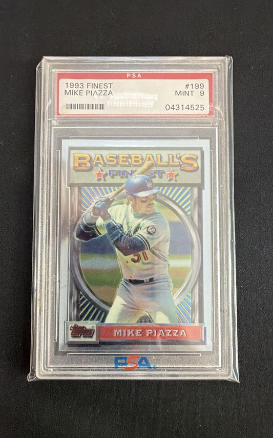 1993 Topps Finest - Baseball's Finest Mike Piazza #199